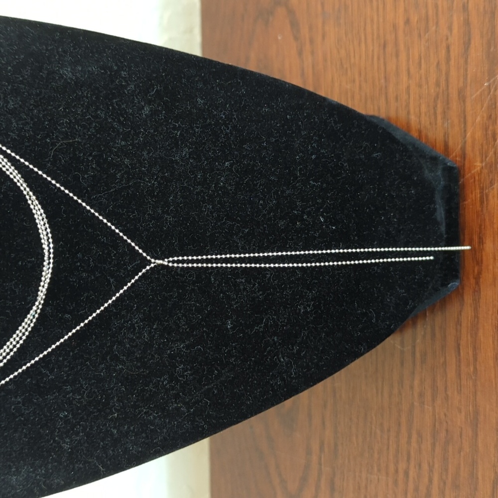 8 Other Reasons Nine Lives Rhodium Choker Lariat Necklace - Picture 4 of 8